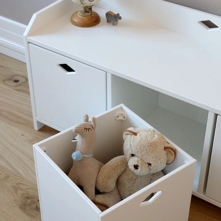 Cam Cam Copenhagen - Aufbewahrungsbox für Luca Kinderbank, weiss
