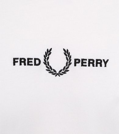 Fred Perry T-Shirt M4580 Wit M4580-100 kopen