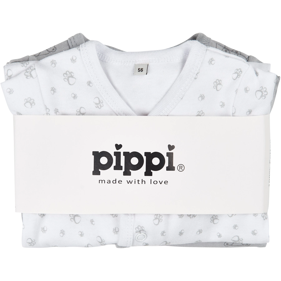 Pippi Schlafoverall 2er-Pack habor mist