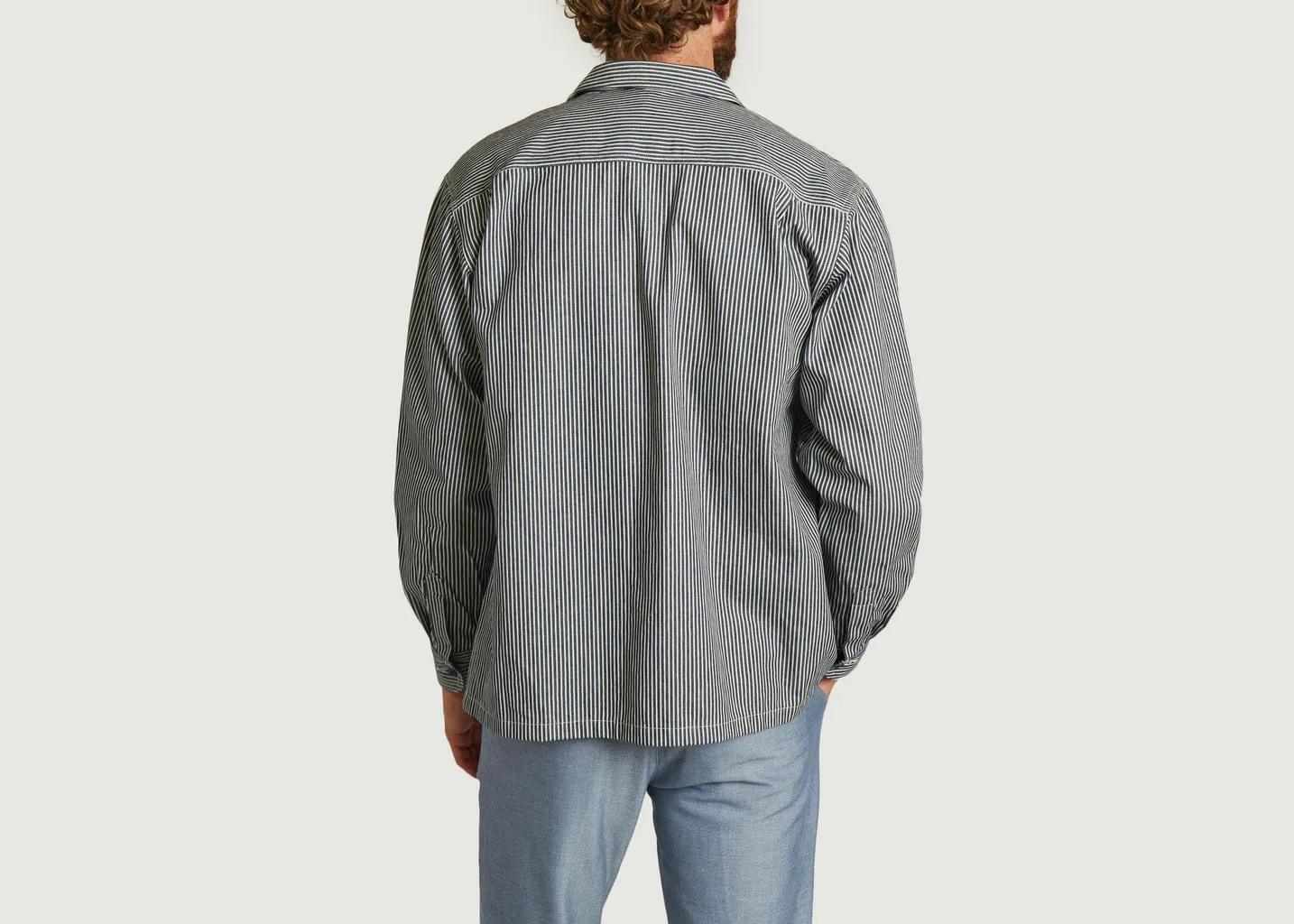 Chemise Vincent Hickory Nudie Jeans