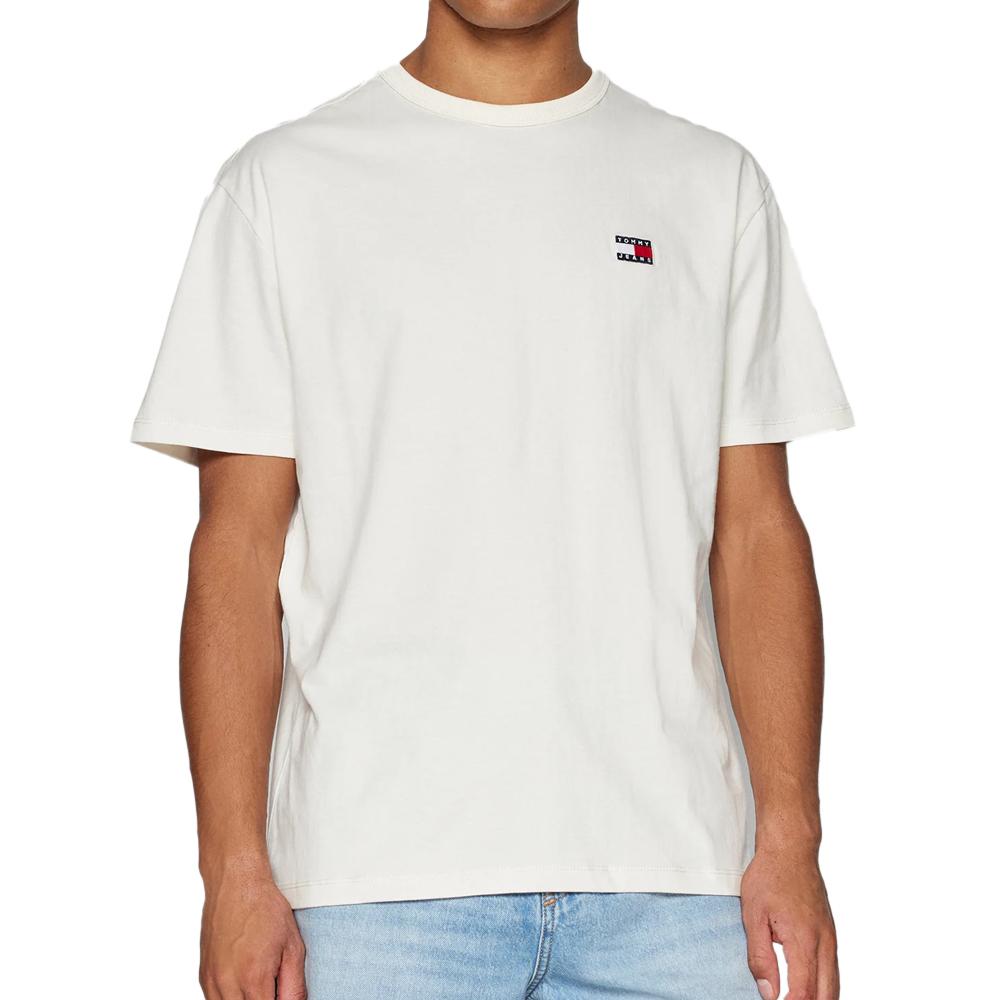 Tommy Hilfiger T-shirt Beige Homme Tommy Hilfiger Badge