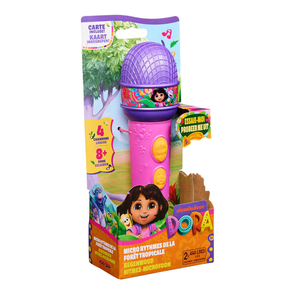 Dora the Explorer Dora microfoon met muziek en geluid