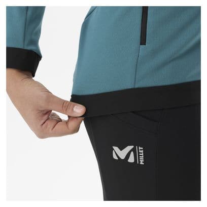 Polaire Femme Millet Seneca Hybrid Hoodie Bleu