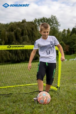 SchildkrötTragbares Fussballtor XL - gelb