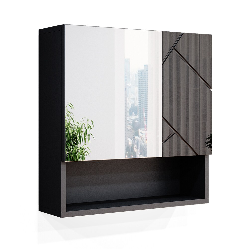 Vicco Spiegelschrank Badschrank Badezimmerspiegel Irma Spiegel Hängeschrank Bad