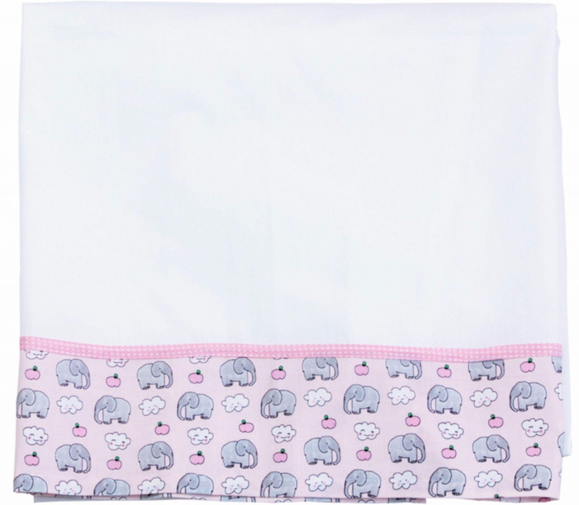 Lakentje Pink elephant