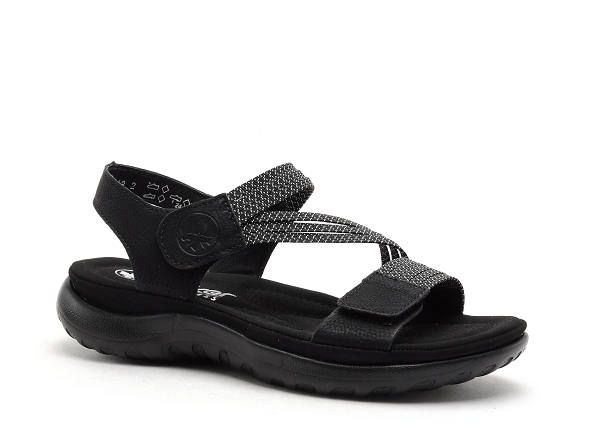 Rieker nu pieds plats femme 64870 noir