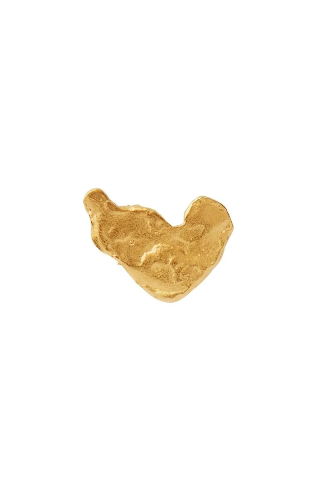 Stine A Petit Goldenen Splash Earring disco Heart