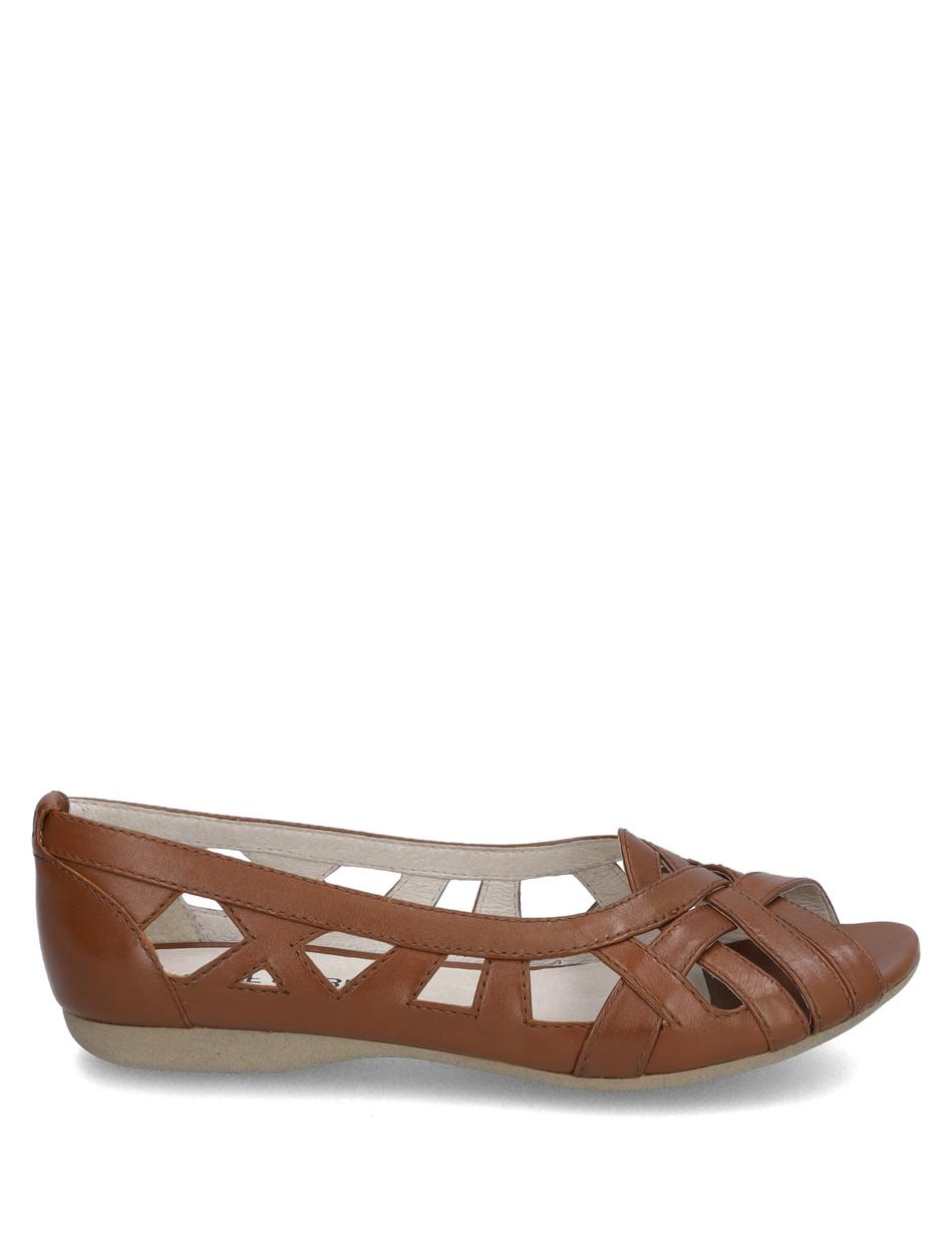 Ballerina Fiona 70, cognac