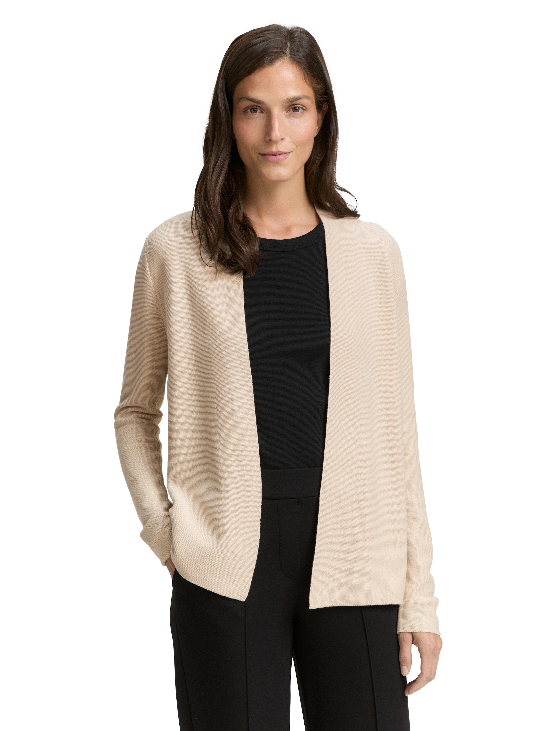 TOM TAILOR Cardigan mit feiner Struktur
