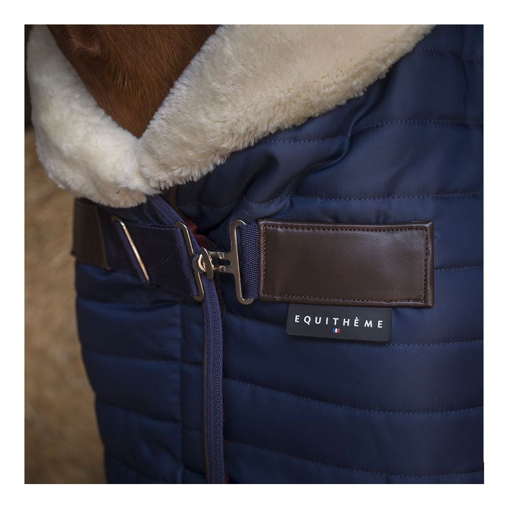 Equitheme TEDDY 150G - Couverture de box marine