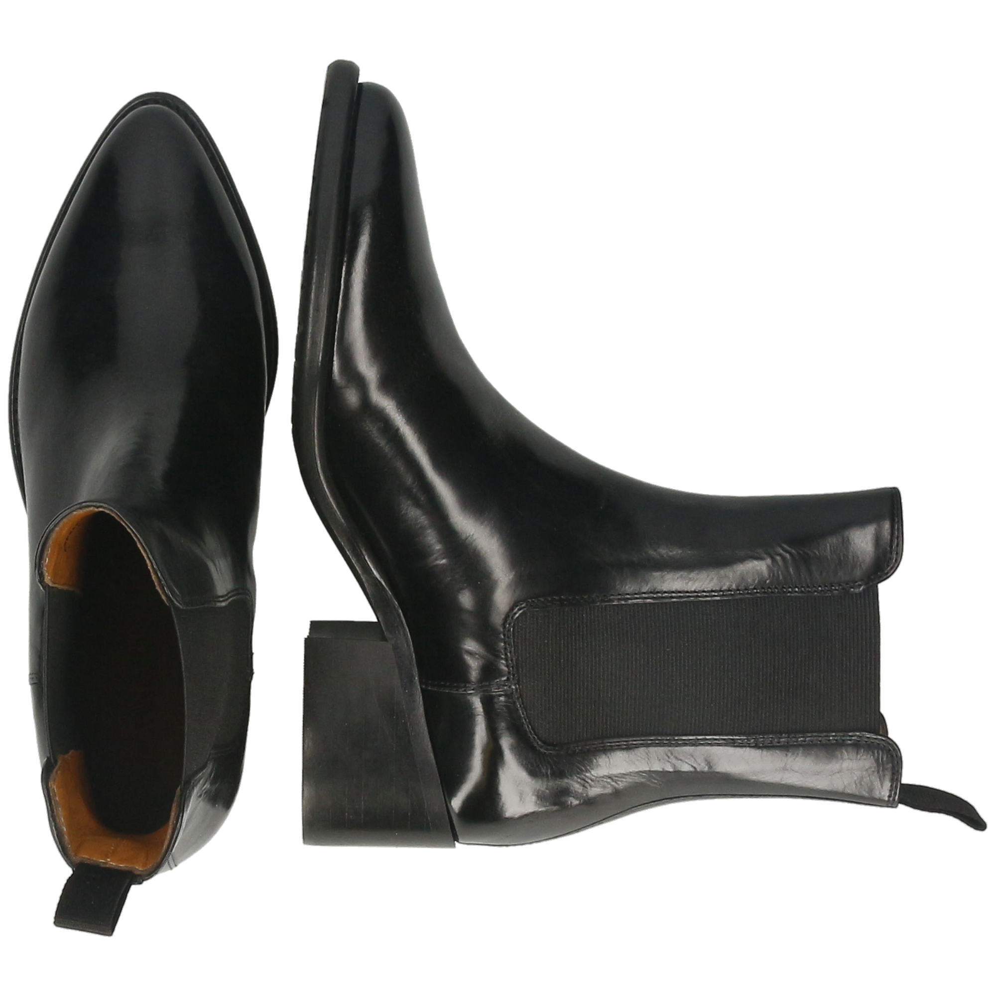 BRIDIE 3 - Bottines à talon bottier | Noir