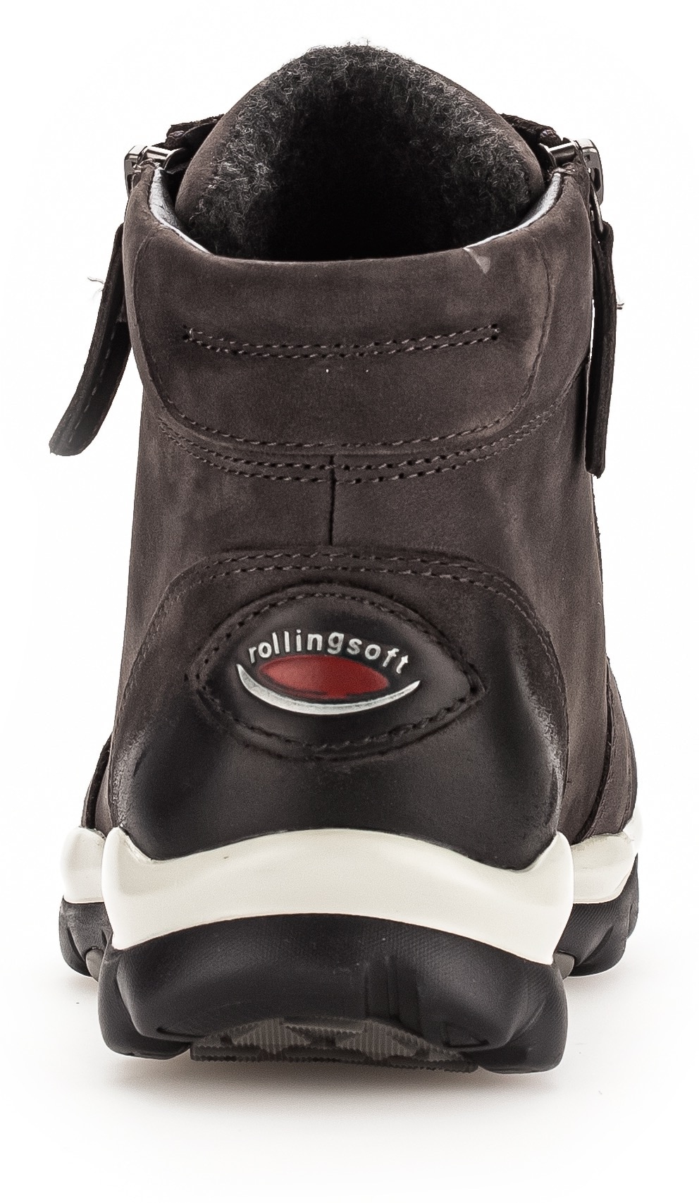 rollingsoft Schnürboots  , Keilabsatz, Komfortboots mit profilierter Gummilaufsohle