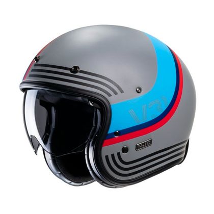 Casque Hjc V31 - BYRON - Bleu / Rouge