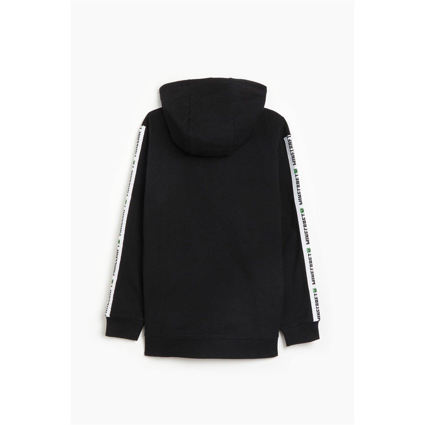 Character Minecraft Minecraft Boys Black Hoodie