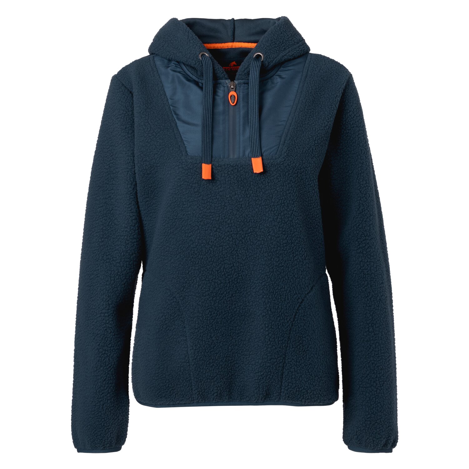 black forest Sherpa-Fleecehoodie  - navy
