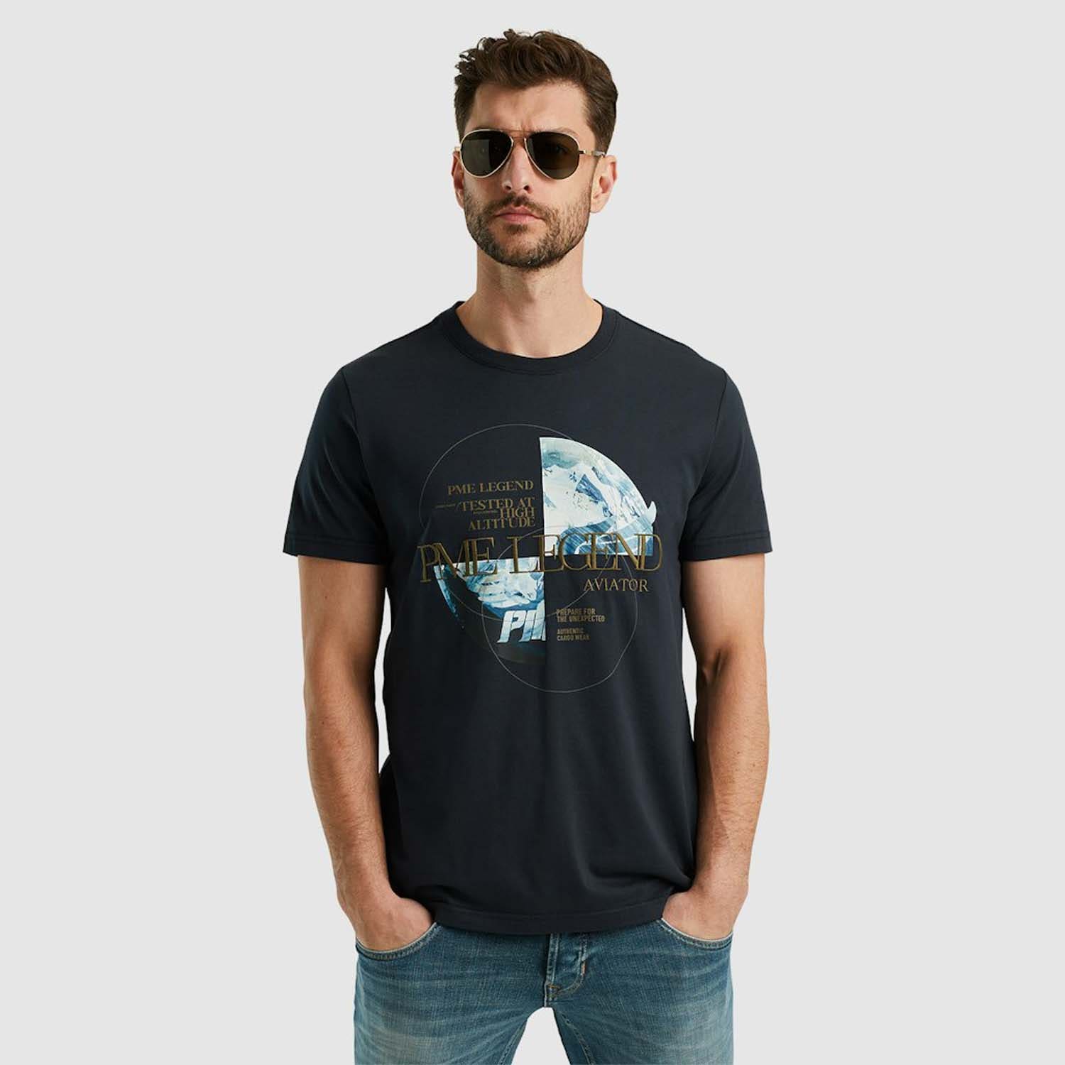 PME Legend  Short Sleeve R-neck Single Jersey