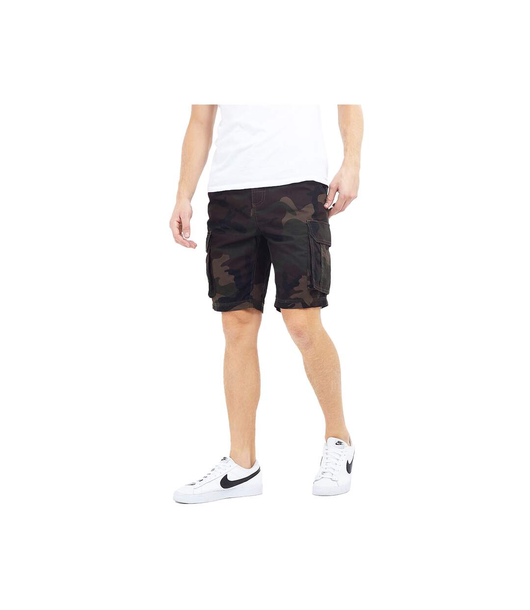 Brave Soul - Short - Homme (Kaki) - UTUT726