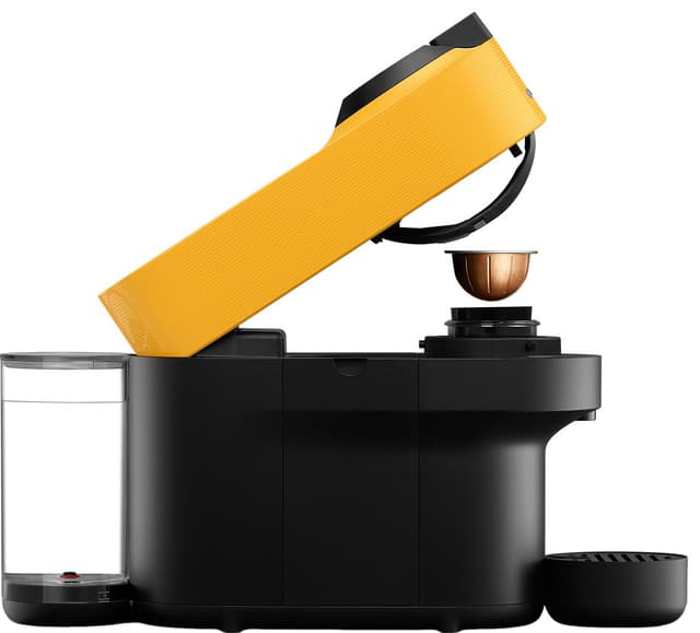 Nespresso Vertuo Pop kaffemaskine fra DeLonghi ENV90.Y (Mango Yellow)