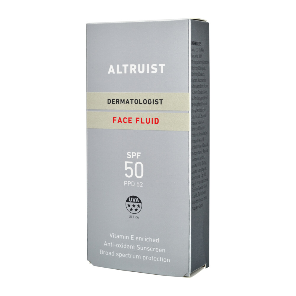 Altruist Zonnebrand Creme Face Fluid SPF 5050 ml