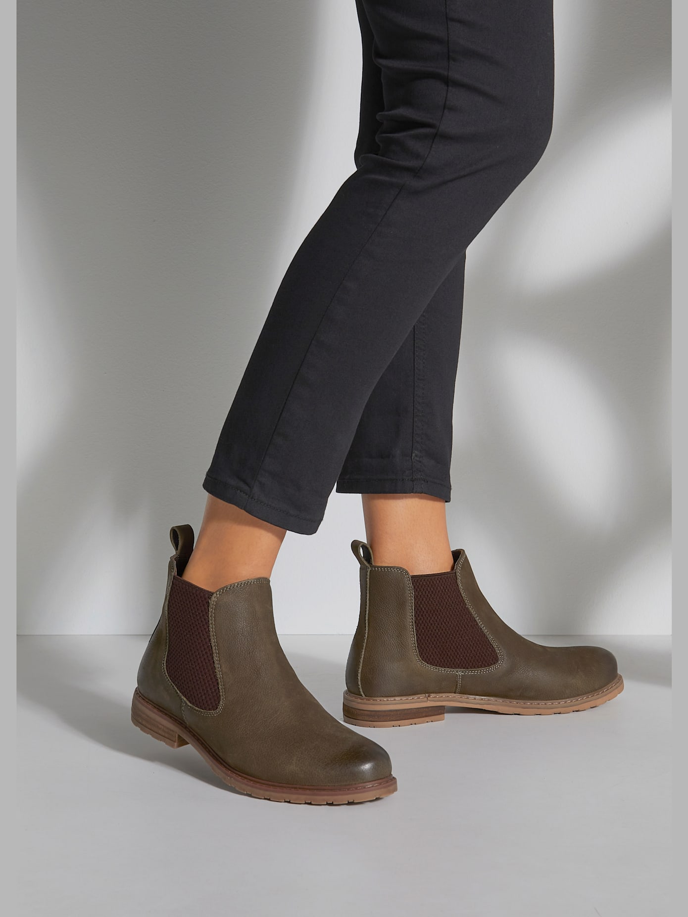 Bottines chelsea bottes d'hiver en cuir de qualité