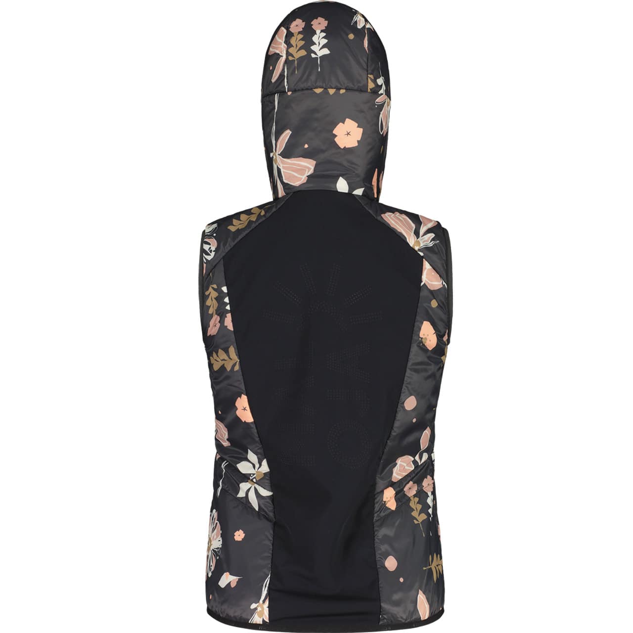 Maloja Damen Touring Weste ZINKENm deep black flora | Skitourenjacken | Skitourenbekleidung | Damen | XSPO-Fashion