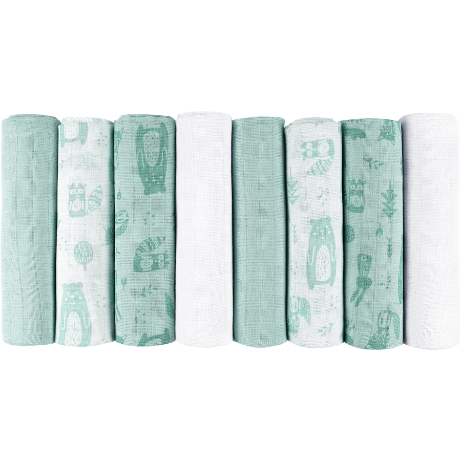 kindsgard Mullwindeln bovbov 8er-Pack mint