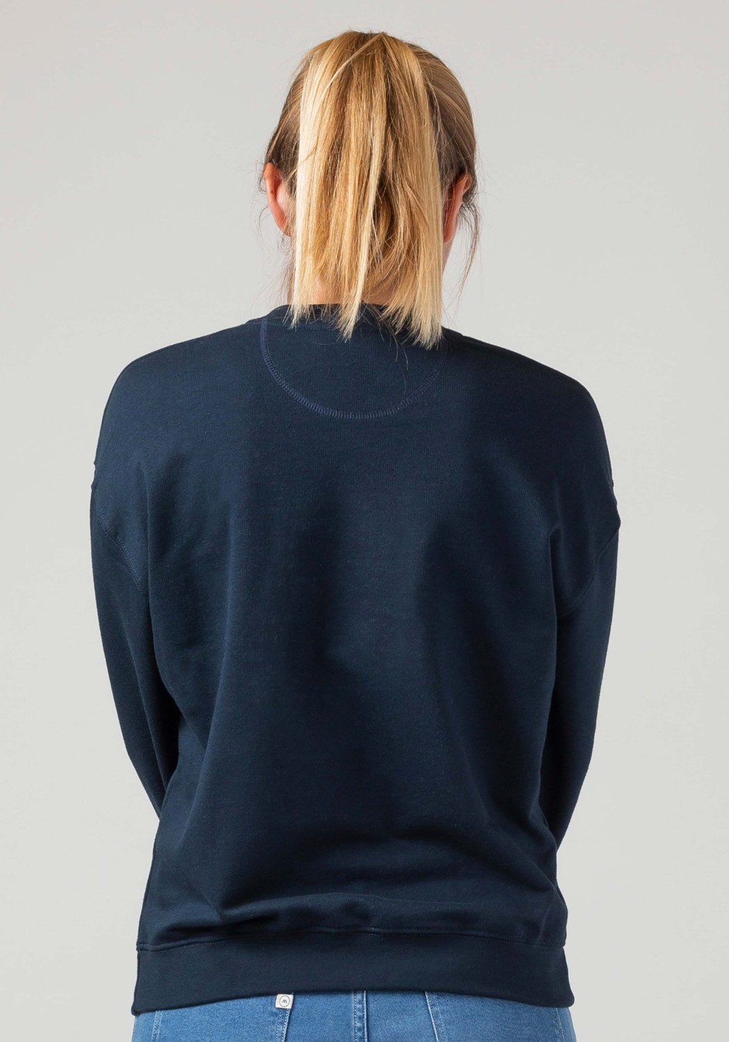 WE ARE ZRCL Damen-Sweater Basic Blue