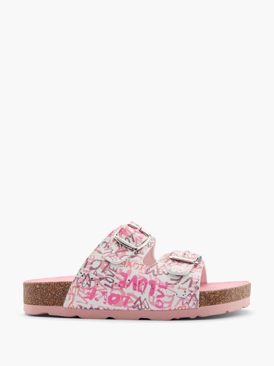 Graceland Offener Hausschuh pink