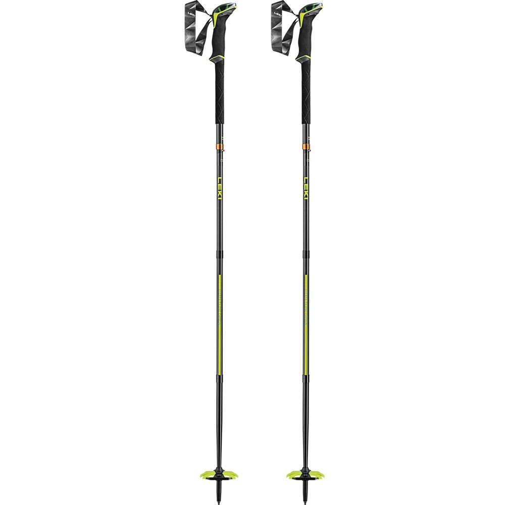 LEKI Sherpa FX.One Carbon Wanderstöcke naturalcarbon neonyellw white