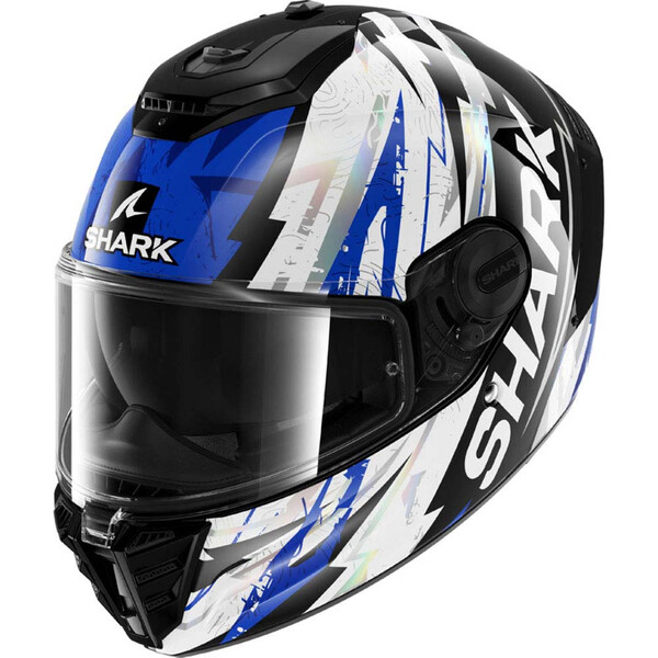 Shark - Casque Spartan RS Hibolt Bleu / Blanc / Noir / Brillant