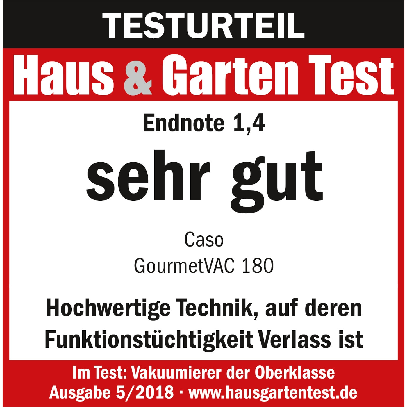GourmetVAC 180