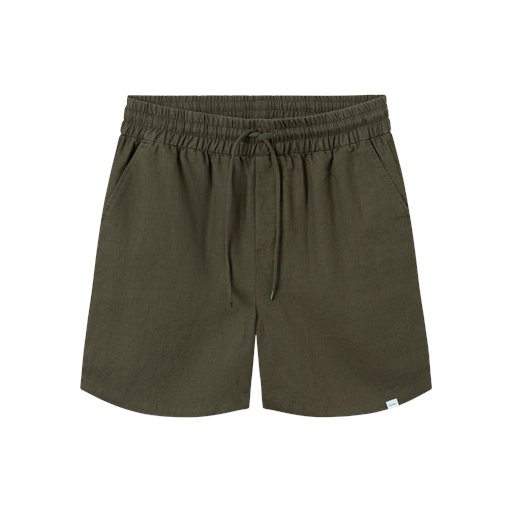 Les Deux Otto Linen Shorts, Olive Night, S