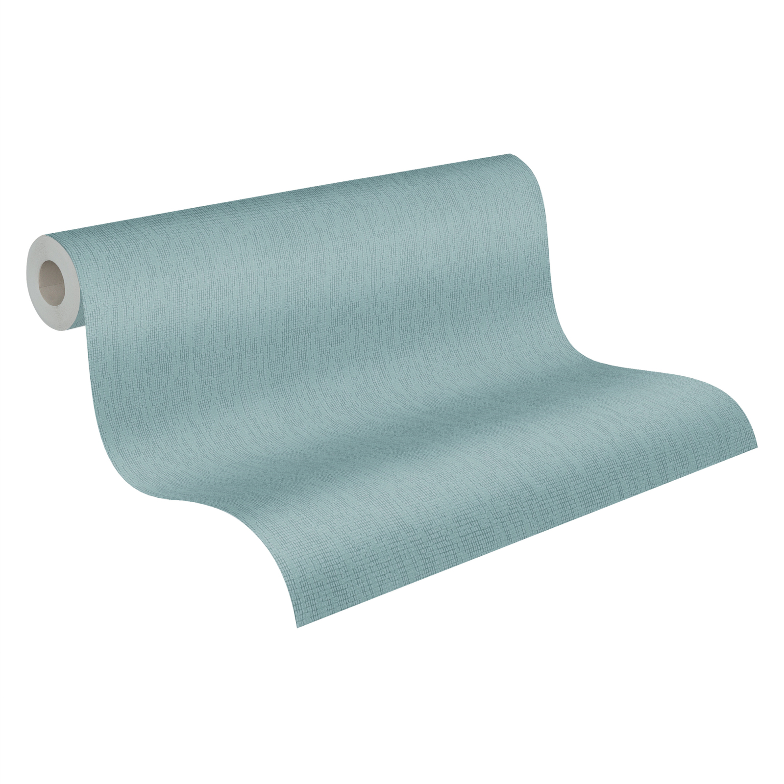 A.S. Creation Vliestapete - blau - uni - 10 Meter
