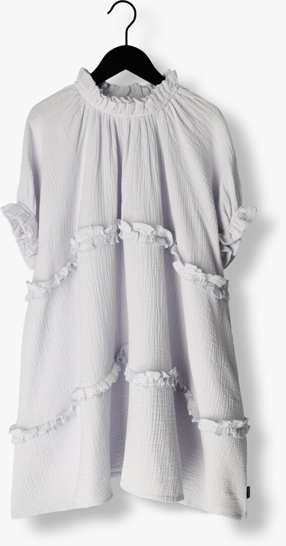 DAILY BRAT blauwe daily brat mini jurk lea dress
