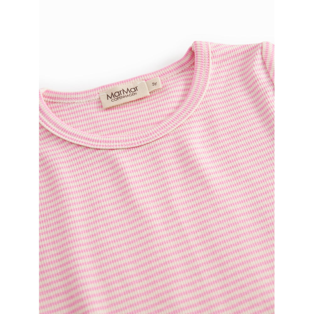 Køb MarMar Modal Fine Rib Pink Stripe Tani Bluse