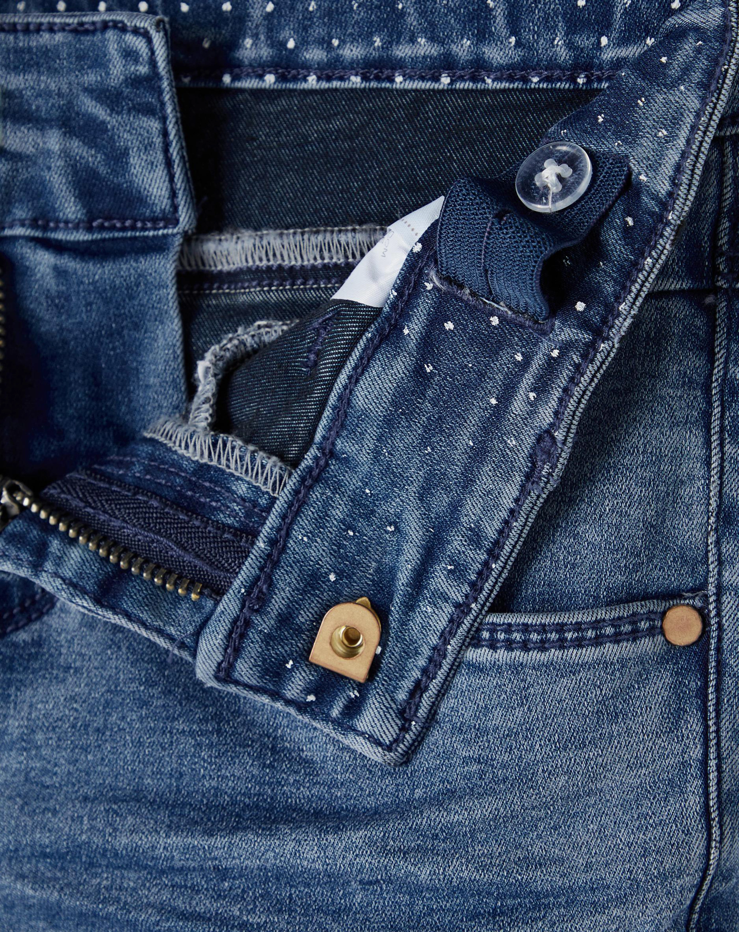 Jeanshose NKFPOLLY DNMTRILLAS in medium blue