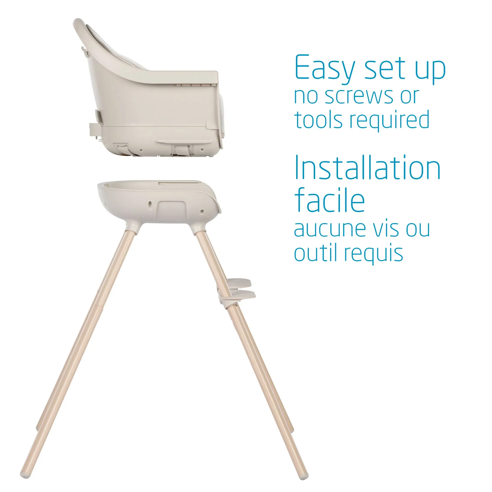 Maxi-cosi Chaise Haute Moa 8-en-1 - Classic Avoine