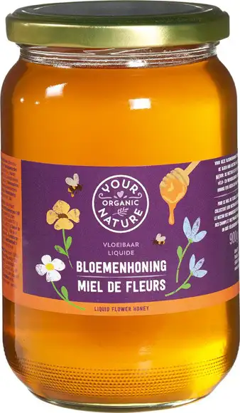 Vloeibare bloemenhoning