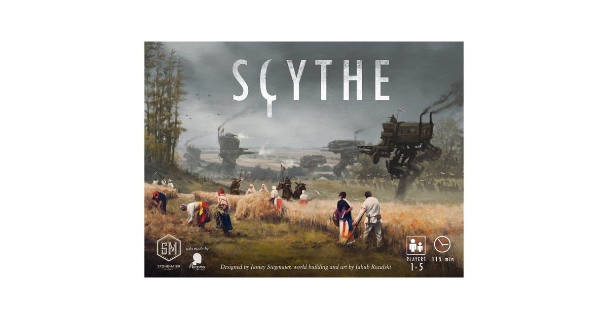 AsmodeeScythe Bordspel  (Engels, 1 - 5 spelers, 90 - 115 minuten, Vanaf 14 jaar)