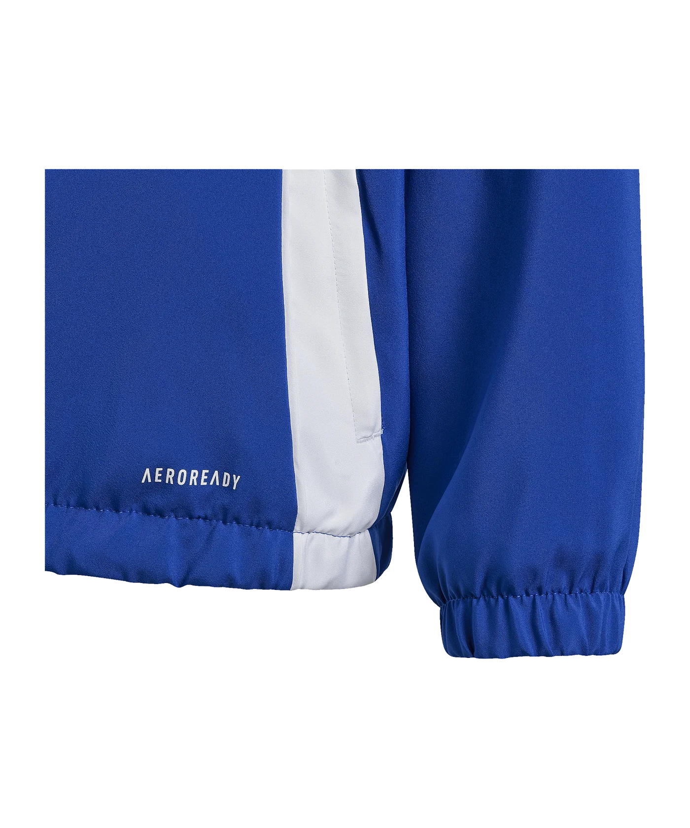adidas Tiro 24 Windbreaker Kids Blau Weiss