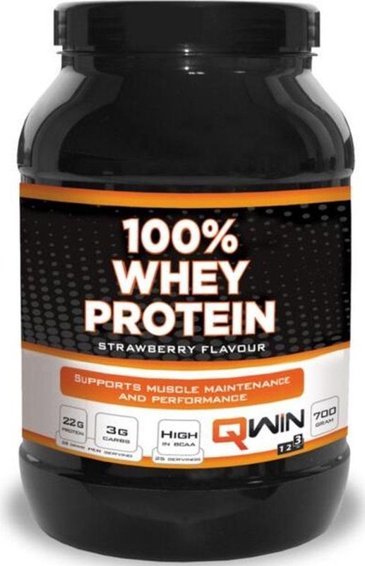 QWIN 100% Whey Protein Strawberry 700g