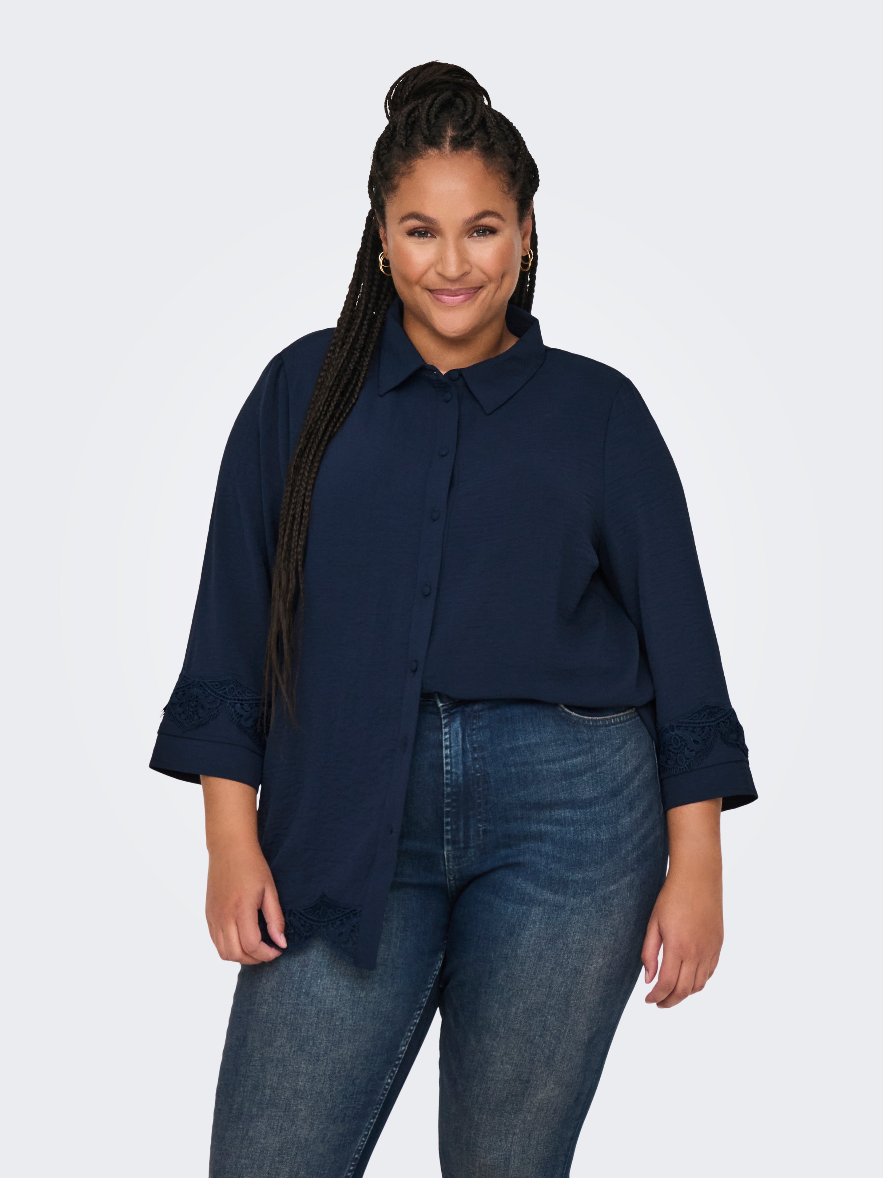 CARMETTA Hemd Navy Blazer