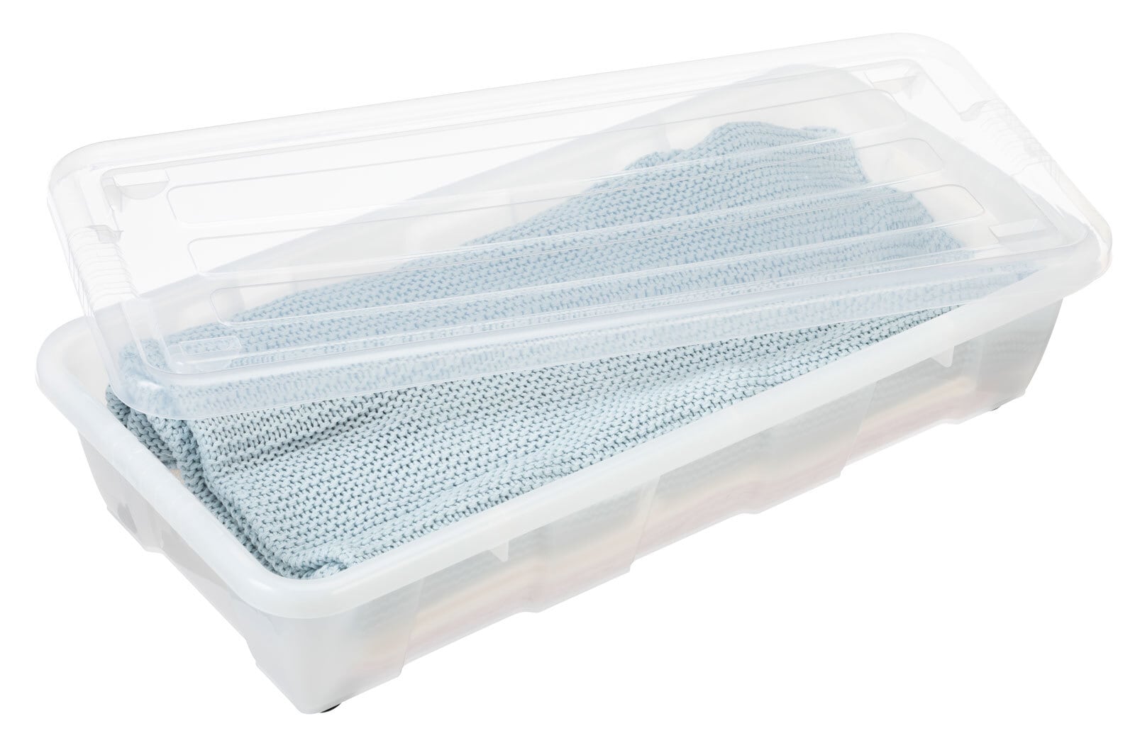 Bettroller Transparent ca. 80 x 40 x 18 cm