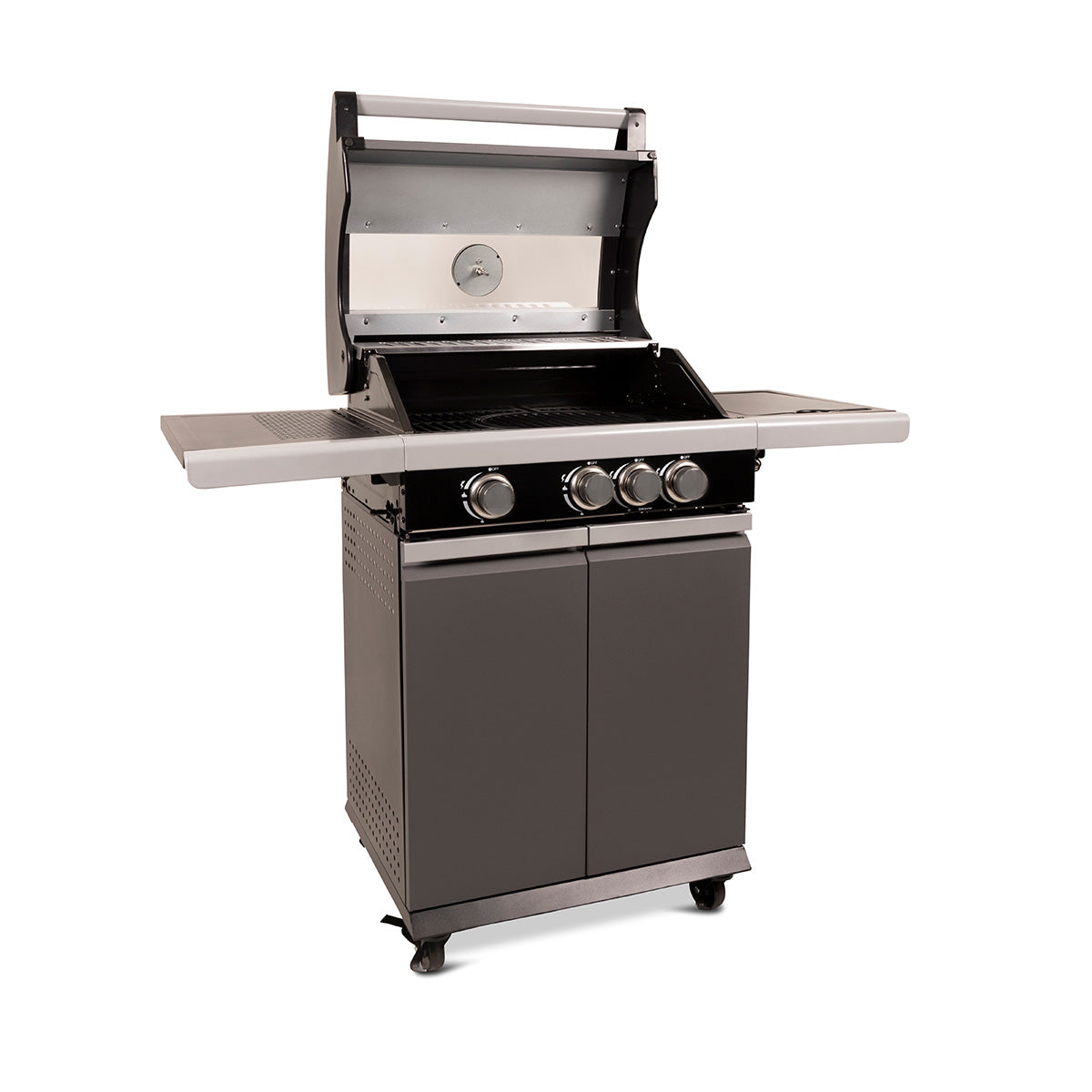 Patton Patio Pro Chef 3+1 Gasbarbecue - Frozen Grey