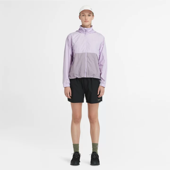 Coupe-vent anti-UV pour femme en violet