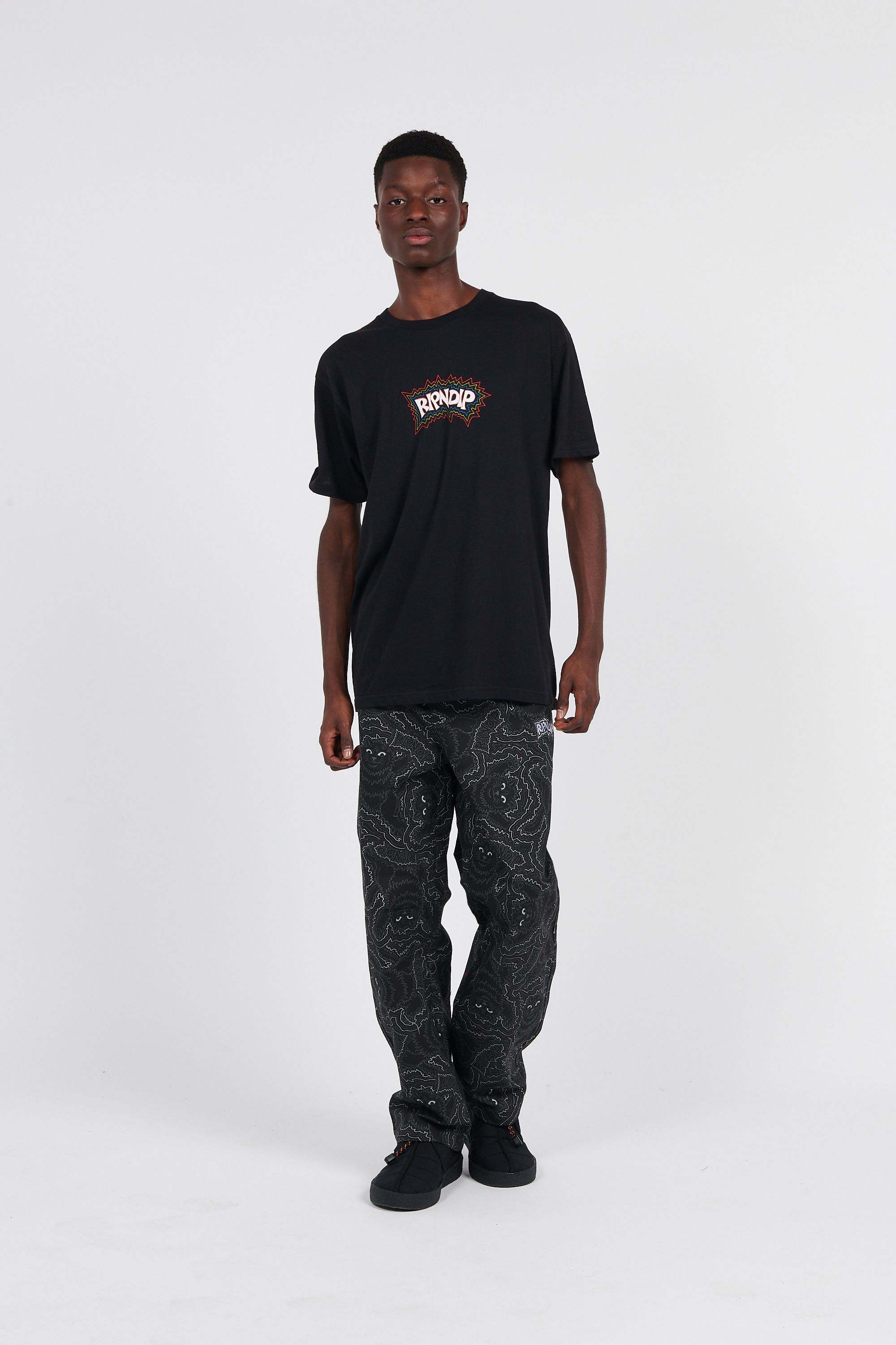 RIPNDIP T-shirt Big Pussy Energy Tee Noir