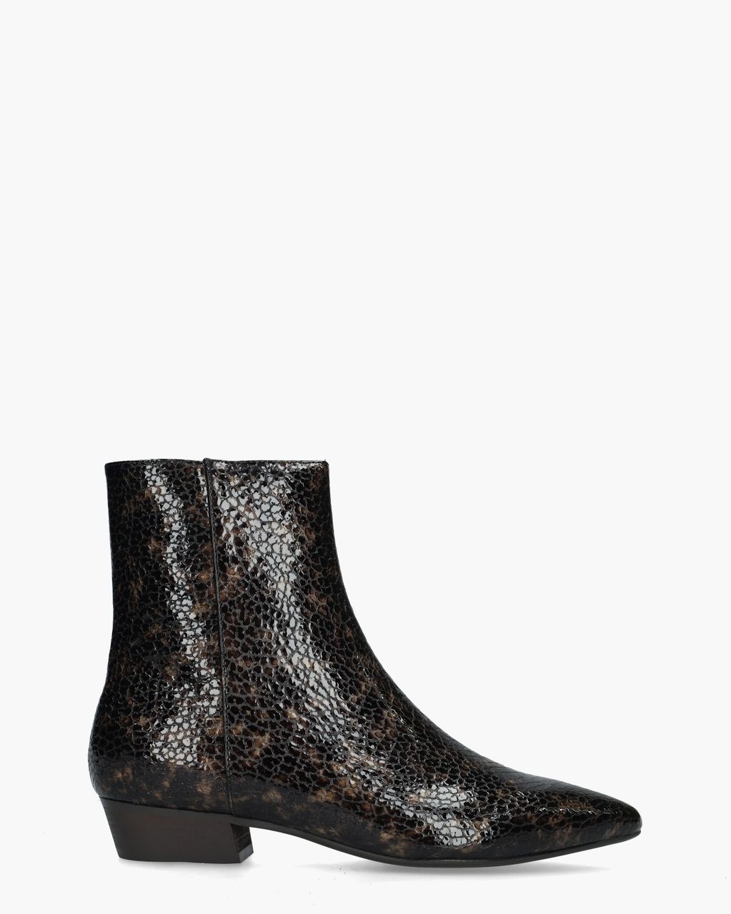 Di Lauro Camelia Donkerbruin Dames Enkelboots