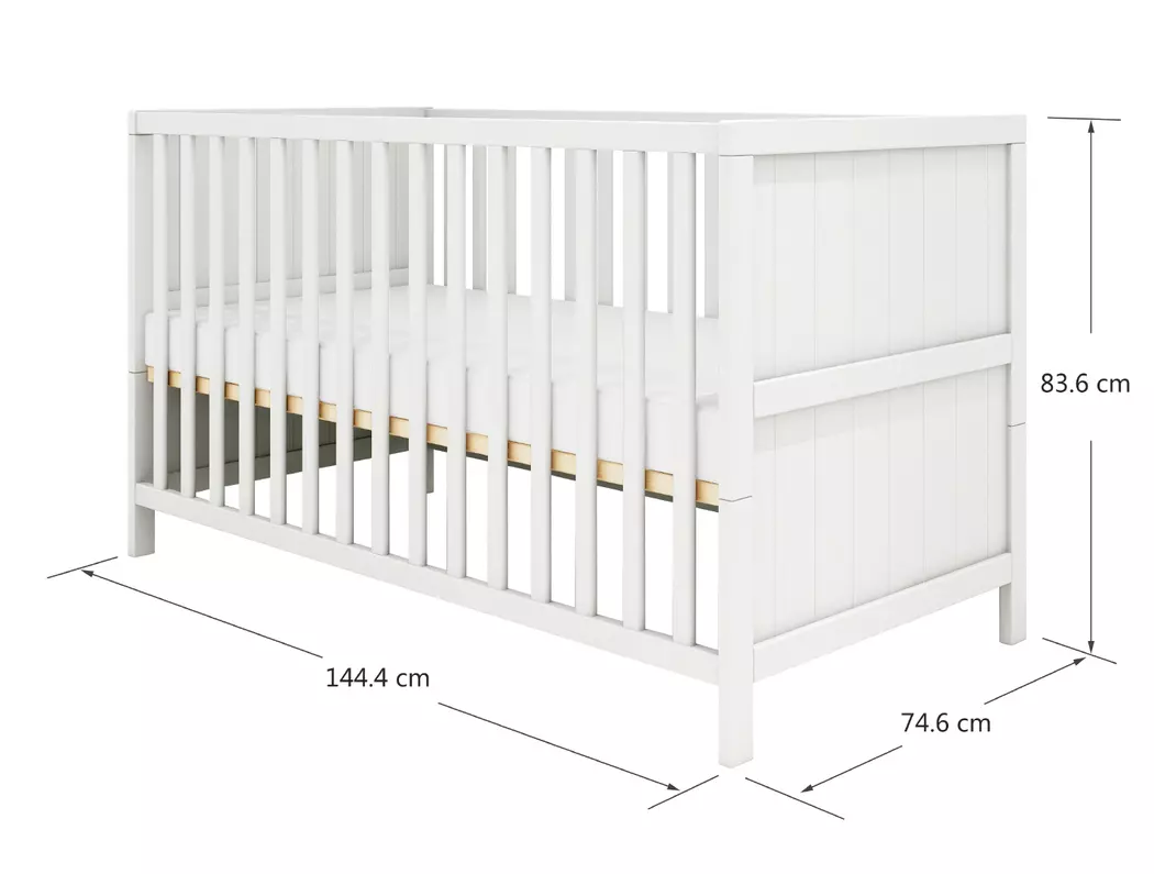 Babybett Luna 70 x 140 cm