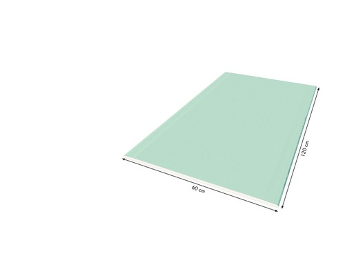 Knauf gipsplaat Miniboard geïmpregneerd GKBI 1200 x 600 x 12,5 mm